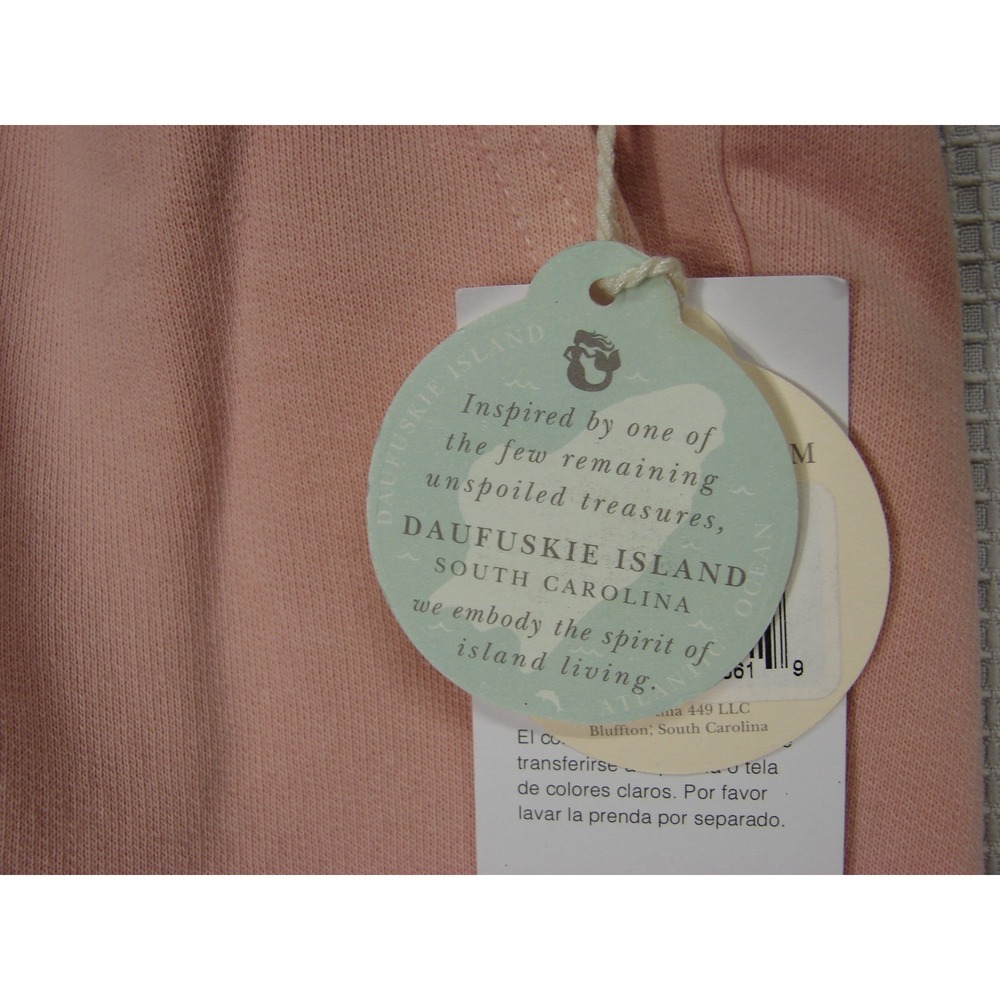New Spartina 449 Pale Blush Pink Seaview Lounge Pull On Pants Womens XXL - Picture 4 of 11